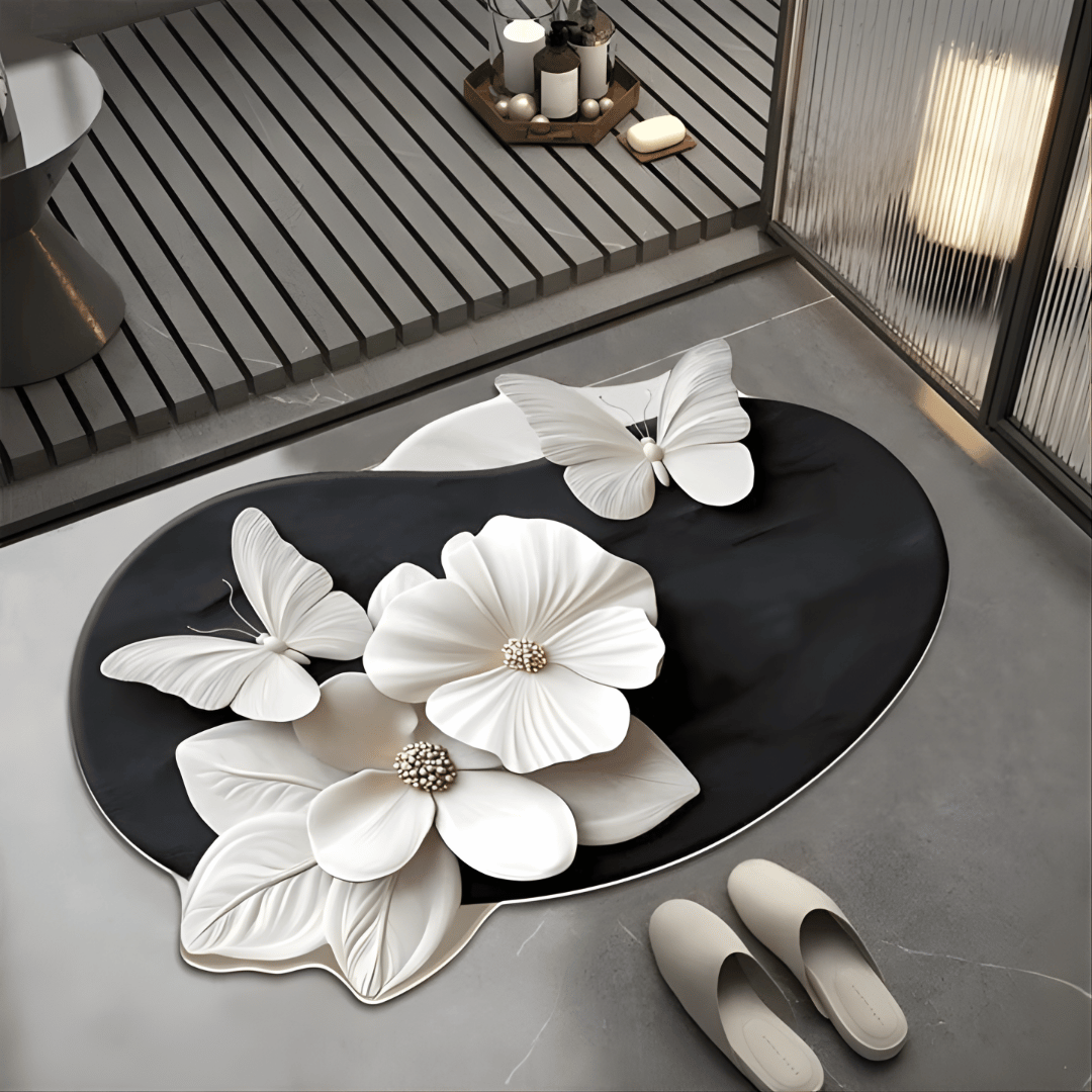 3D Floor Mat FlowerFusion